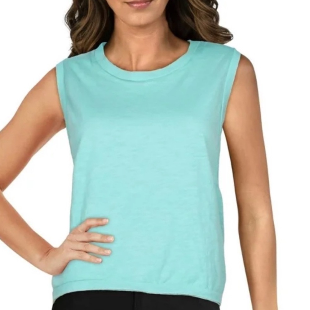 NWT🩵FREE PEOPLE MOVEMENT Love Tank Eucalyptus $38 Retail